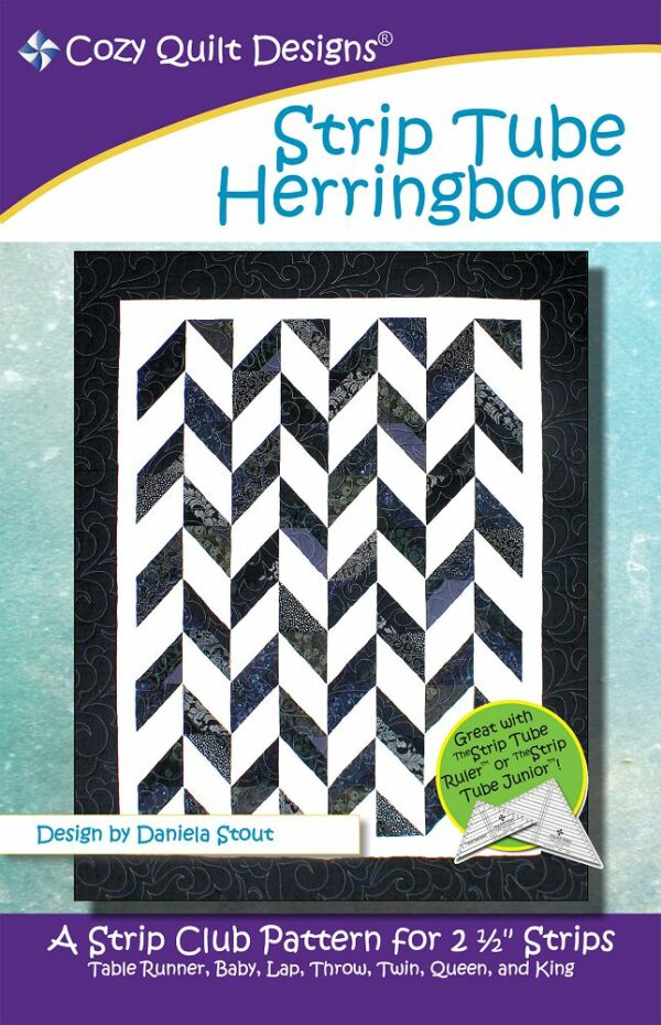 STRIP TUBE HERRINGBONE 7198